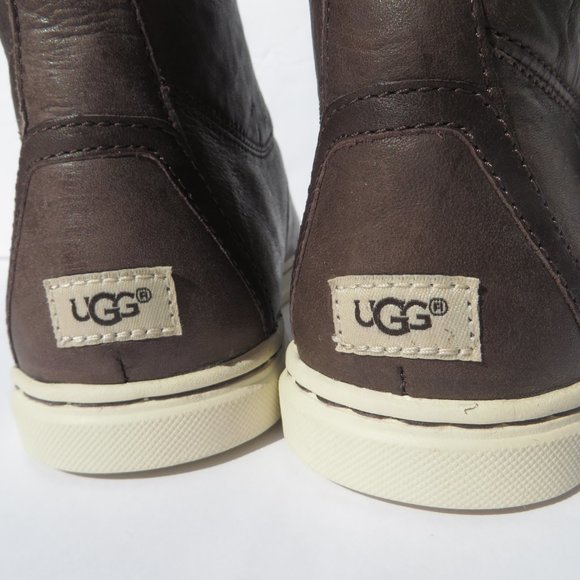 UGG Australia Sneaker Blaney Kids size 3 Tasseled High Top NEW Women 5 US EU 36 - Picture 9 of 12